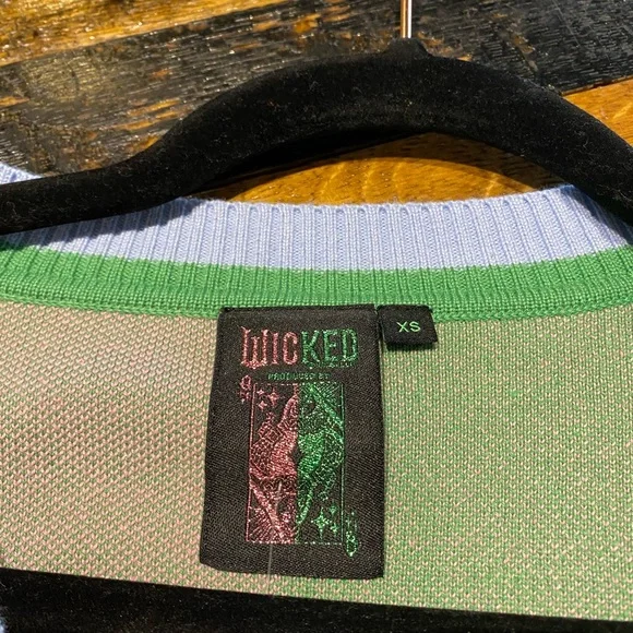 QUEEN OF SPARKLES Pink and Green Sequin Cardigan - Picture 6 of 7